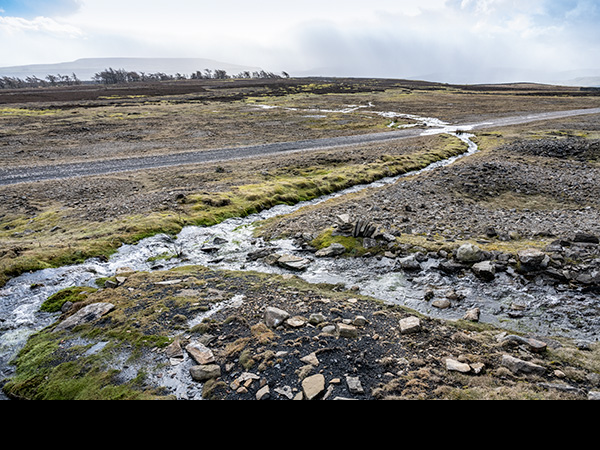 Flooding on Redmire Moor